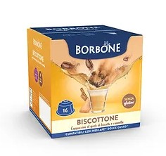 16 Capsule Borbone DOLCE GUSTO BISCOTTONE