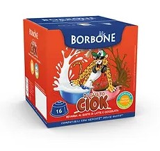 16 Capsule Borbone DOLCE GUSTO DJ GUSTO CIOCK