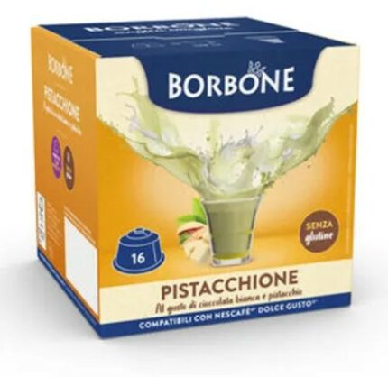16 Capsule Borbone DOLCE GUSTO PISTACCHIONE