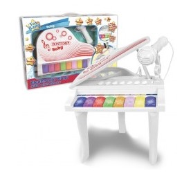 BABY PIANO ELETTRONICO CON MICROFONO