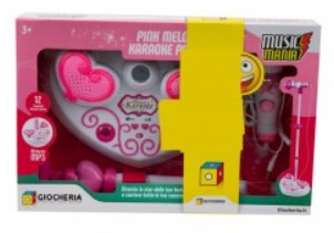 MUSIC MANIA ASTA CON MICROFONO KARAOKE GIRL