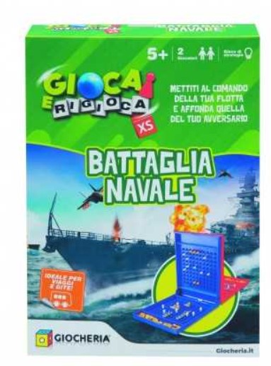 GIOCA E RIGIOCA BATTAGLIA NAVALE PORTATILE